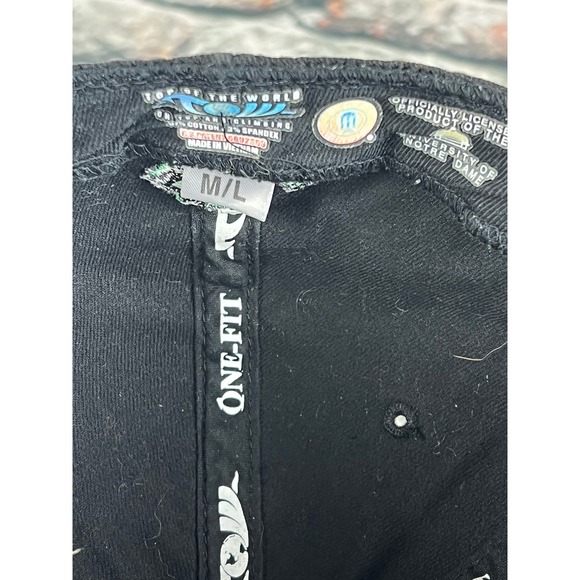 Notre Dame Fighting Irish "Fighting Leprechaun" Graphic Baseball Cap  M/L‎ - Picture 5 of 6